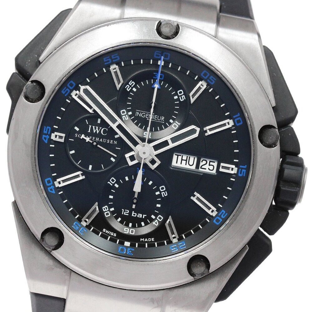 IWC SCHAFFHAUSEN Ingenieur Double Chronograph IW376501 Automatic Men's_862593